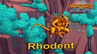 How To Get Rhodent Loyalty Reward  Monster Legends [upl. by Rania]