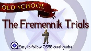 The Fremennik Trials  OSRS 2007  Easy Old School Runescape Quest Guide [upl. by Efal733]