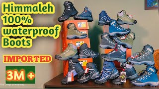 HIMMALEH 100 WATERPROOF HIKING \ TREKKING BOOTS \SNOW BOOTS \ BIKING BOOTS maadurgaenterprises [upl. by Munniks70]