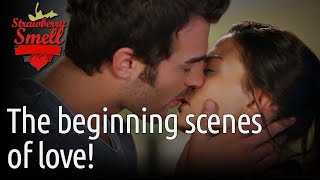 The Beginning Scenes of Love  Strawberry Smell English Subtitles  Cilek Kokusu [upl. by Birkle]