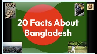 20 Facts About Bangladesh  Epic Journeys Await [upl. by Kata715]