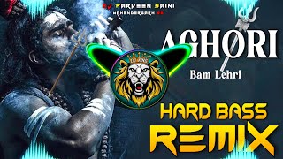 Aghori Dj Remix Hard Bass  Full Vibration Mix Bhole Song  Dj Parveen Saini Mahendergarh [upl. by Durware154]