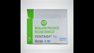 PENTASA 2GM SACHET  MESALAZINE [upl. by Brucie]