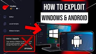 NEW How To Exploit On Roblox PC amp Mobile  Codex FREE Roblox ExecutorExploit Byfron Bypass [upl. by Nnayr]