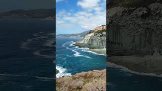 Variopinta costa di origine vulcanica esplosiva del miocene miocene hiking sardegna bosa italy [upl. by Laohcin926]