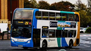 Full Journey Stagecoach Manchester 19473 MX58VBP250 The Trafford Centre ➡️Manchester Piccadilly [upl. by Giglio]