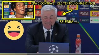 Olha o que Ancelotti falou sobre gol de Endrick em sua estreia na Champions League [upl. by Aubry]