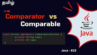 Comparator vs Comparable in Java  Interview Question [upl. by Yoho]