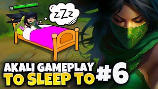 3 Hours of Relaxing Akali gameplay to fall asleep to Part 6  Professor Akali [upl. by Ralph746]