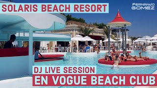 En Vogue Beach Club  Sibenik Croatia  Solaris Beach Resort  DJ Live Session [upl. by Gamali638]