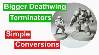 Primaris Deathwing Terminators Conversion [upl. by Suolkcin]