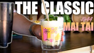 HOW TO MAKE a CLASSIC 1944 MAI TAI  Mai Tai Recipe  MoreBeer [upl. by Elok]