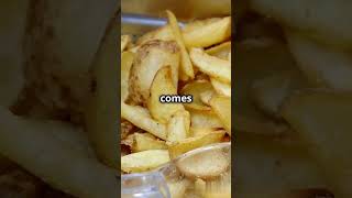 Crispy Homemade French Fries in Just 5 Steps 🍟✨ fries snackhacks [upl. by Jilli803]