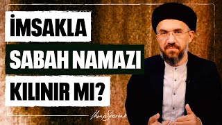 İmsakla Sabah Namazı Kılınır mı l İhsan Şenocak [upl. by Ahseekan]