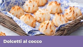 DOLCETTI AL COCCO MORBIDI ricetta facilissima [upl. by Tamar817]