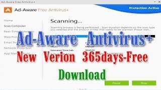 AdAware Antivirus New Verion  Serial  100 full365daysFree Download [upl. by Tandie264]