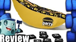 Bananagrams Party Review  with Tom Vasel [upl. by Gerri]