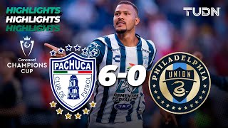 HIGHLIGHTS  Pachuca 6600 Philadelphia  CONCACHAMPIONS 2024  TUDN [upl. by Jecon]