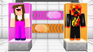 I Transformed into Noob1234s Girlfriend Brain Swap Challenge [upl. by Razec901]