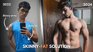 Only Solution for quotSkinny Fat Physiquequot  Easy tips to Gain Muscle and Lose Fat [upl. by Mark]