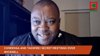 Chiwenga and Tagwirei in secret meetings with Zimbabwe military generals over Wicknell [upl. by Drhacir]