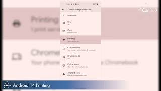 Android 14 Printing with AirCastPro [upl. by Sally]