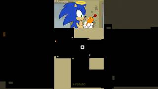 Poor Sonic 3 😭 Xpotato Bouncing Square  Antoons [upl. by Hsan]