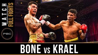 Bone vs Krael FULL FIGHT May 11 2018  PBC on BOUNCE [upl. by Gerg]