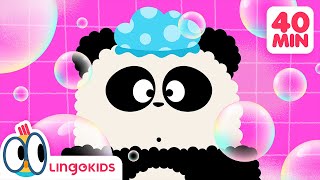 BUBBLES DANCE SONG 🧼🫧🎶  More Good Habits Songs for Kids  Lingokids [upl. by Anilehs]