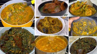 12 Nigerian Soup Recipes for your whole family Nigerian food [upl. by Mosa]