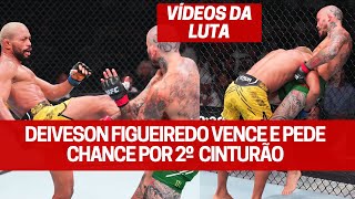 LUTA DEIVESON FIGUEIREDO VENCE MARLON VERA NO UFC ABU DHABI E PEDE CHANCE POR 2º CINTURÃO [upl. by Aivle391]