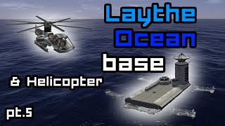 Kerbal Space Program  Sending an Ocean Base amp Helicopter to Laythe [upl. by Wilterdink301]