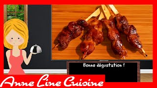 Brochettes de poulet sauce Yakitori [upl. by Malloy]