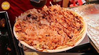 부평역 │ 치즈 오코노미야끼 │ Cheese Okonomiyaki │ 한국 길거리 음식 │ Japanese Street Food in Korea [upl. by Ekenna699]