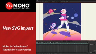 Moho 14 Tutorials New SVG import [upl. by Ori49]