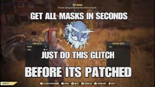 Fallout 76 Glitch for all masks Fallout76glitch Fallout76dupe [upl. by Ensign775]