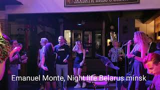 Belarus Minsk nightlife Emanuel Monte [upl. by Ydahs]