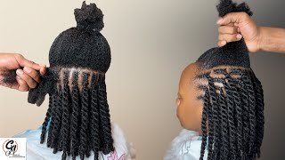 PART 4 Fast Hair Growth With Mini Twists Extension  4Month Lasting Results Detailed [upl. by Dame]