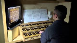 Olivier Messiaen  Livre du Saint Sacrement I Adoro te Luca Massaglia organ [upl. by Atela]