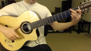 COOL rumba flamenca chords amp strumming pattern tutorial and chords in description [upl. by Nalyac]