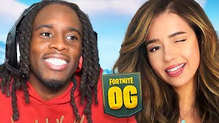 Playing OG Fortnite With Pokimane [upl. by Georges]