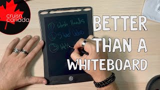 Replace WhiteBoard  10 Inch LCD Writing Tablet Our Review [upl. by Notgnirrac]