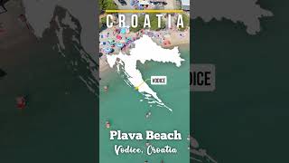 Vodice Plava Beach travel croatia vodice discovercroatia [upl. by Azral]