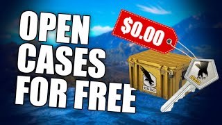 How to Unbox CSGO Cases For Free [upl. by Eilojne]