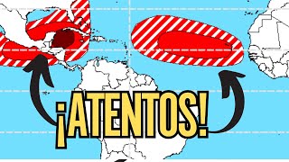 Posible Ciclón en el Caribe por Giro Centroamericano Atentos en el Caribe y Golfo de México [upl. by Qerat]