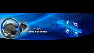 PS4  Project Cars  T150  Best Force Feedback Settings [upl. by Drahnreb]