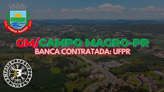 GUARDA MUNICIPAL CAMPO MAGROPR  BANCA CONTRATADA UFPR [upl. by Zales]