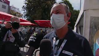 Olivier Senn  Interview at the start  Stage 6  Tour de Suisse 2022 [upl. by Shir710]