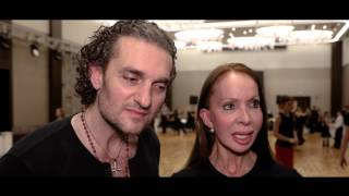 Mirko Saccani amp Gaynor Fairweather about Dance Congress 2017 of NWDA [upl. by Naltiak684]