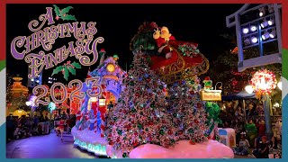 A Christmas Fantasy Parade  Disneyland 2023 [upl. by Tedda]